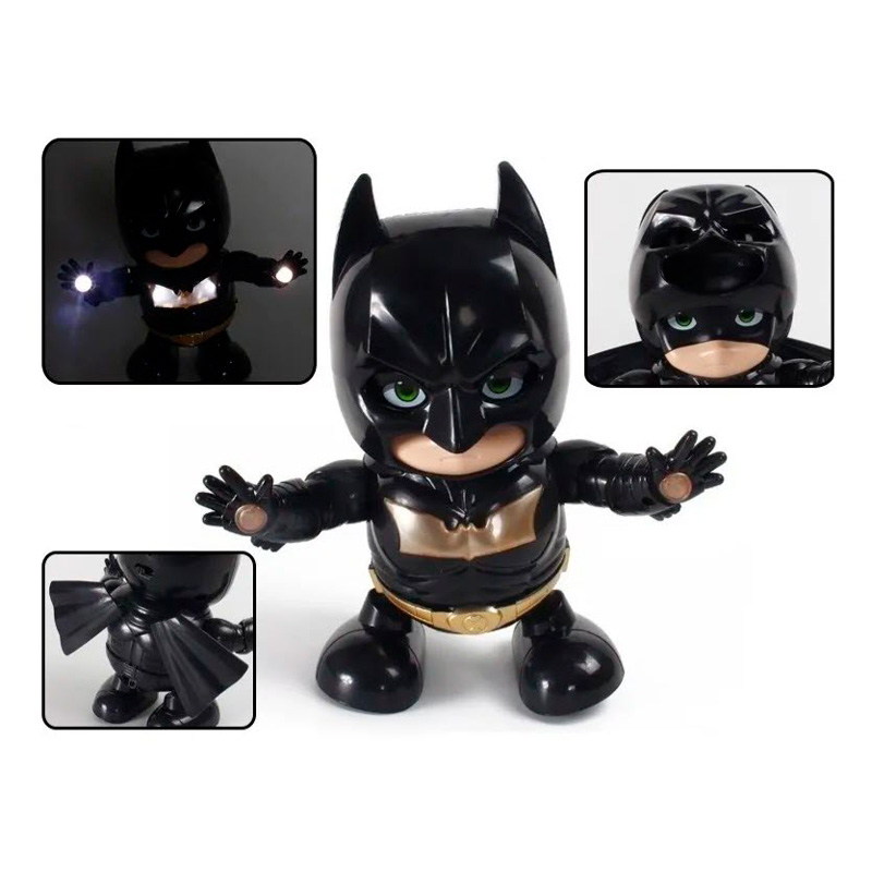 juguete bailarin Dance Super heores Batman Ironman Spiderman 