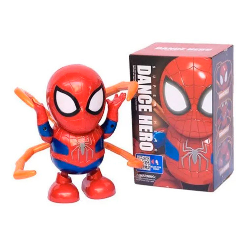 juguete bailarin Dance Super heores Batman Ironman Spiderman 