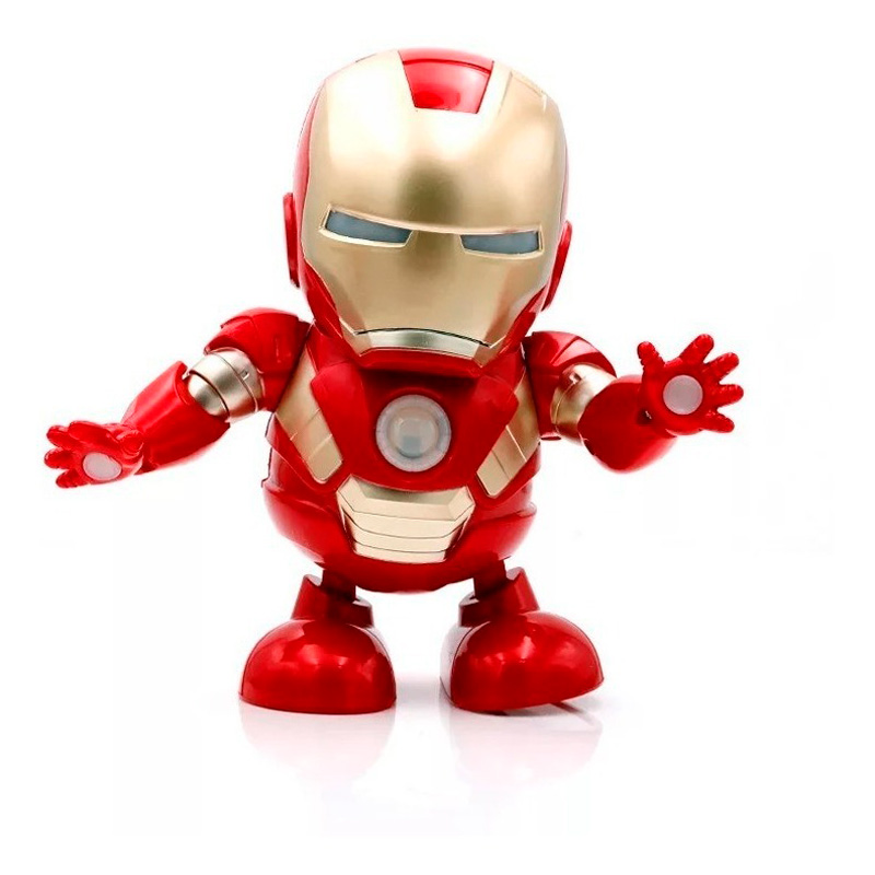 juguete bailarin Dance Super heores Batman Ironman Spiderman 
