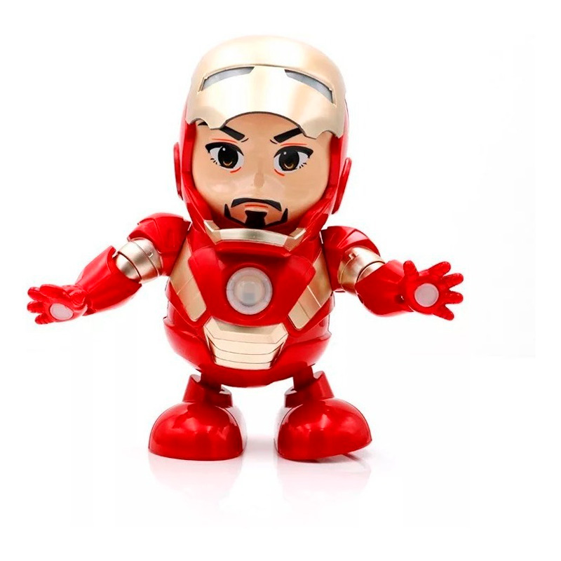 juguete bailarin Dance Super heores Batman Ironman Spiderman 