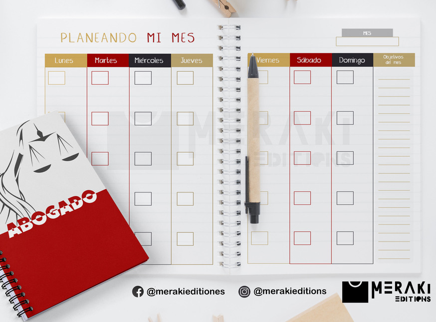 Agenda Abogado Perpetua, Agenda Personalizada, Abogado