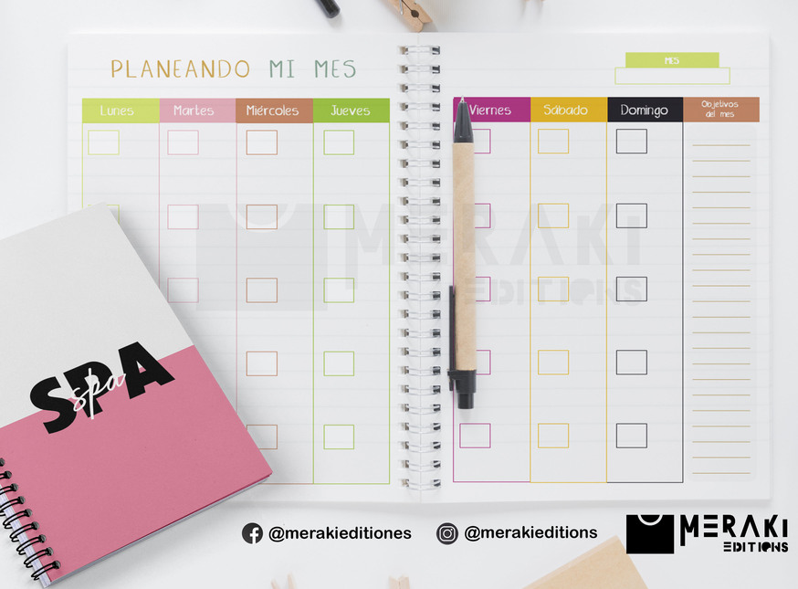Agenda Spa Perpetua, Agenda Personalizada, Spa