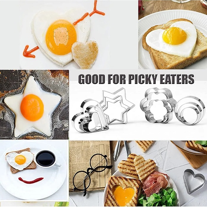 Set Moldes De Cortador Reposteria Galleta Inoxidable 9 Pieza