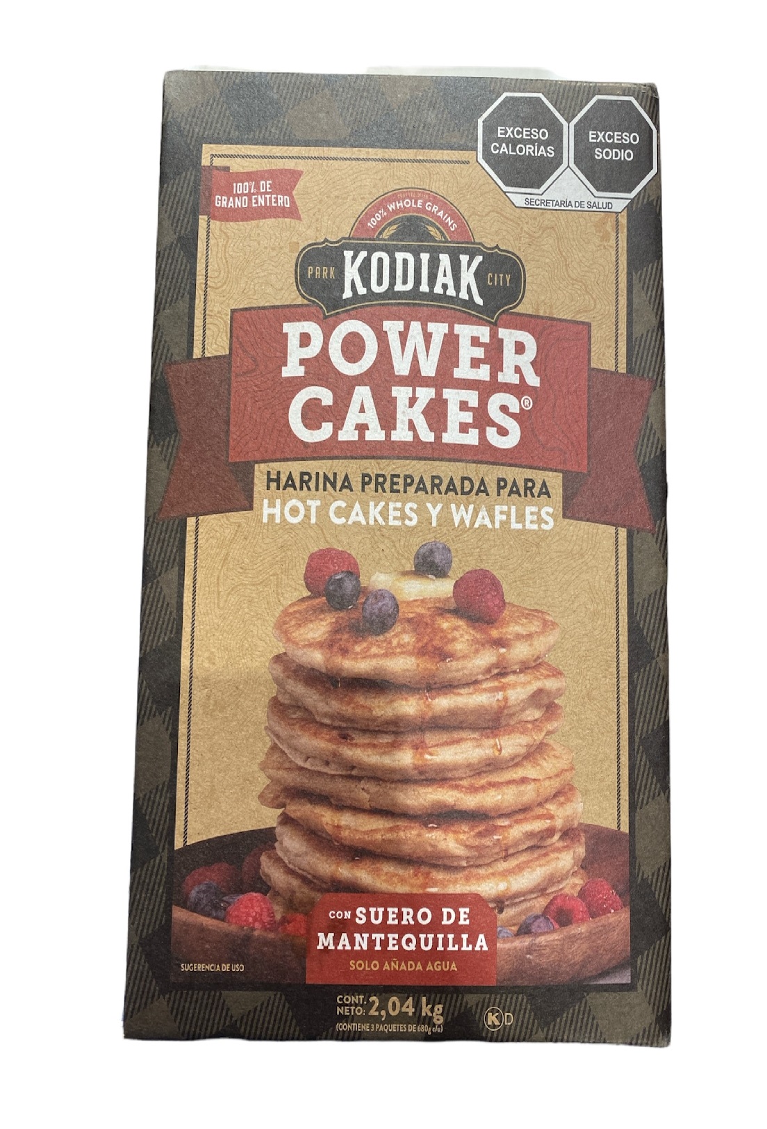 Harina para Hot cakes con proteína, KOdiak