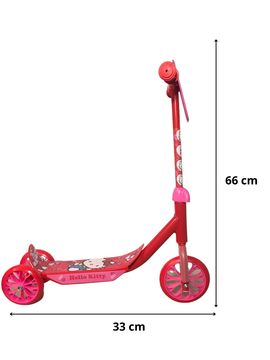 Scooter Patín Del Diablo Hello Kitty 3 Ruedas