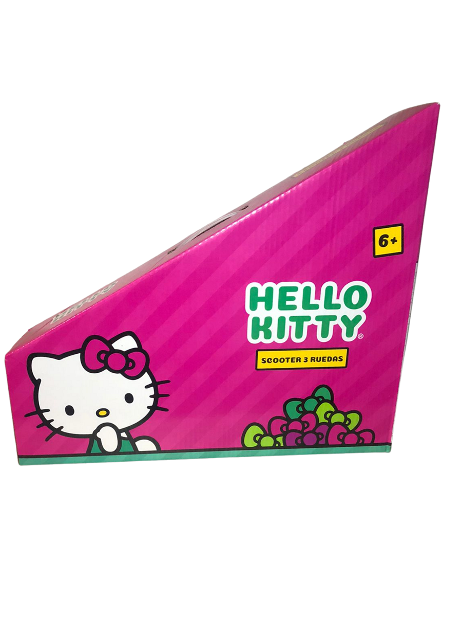 Scooter Patín Del Diablo Hello Kitty 3 Ruedas