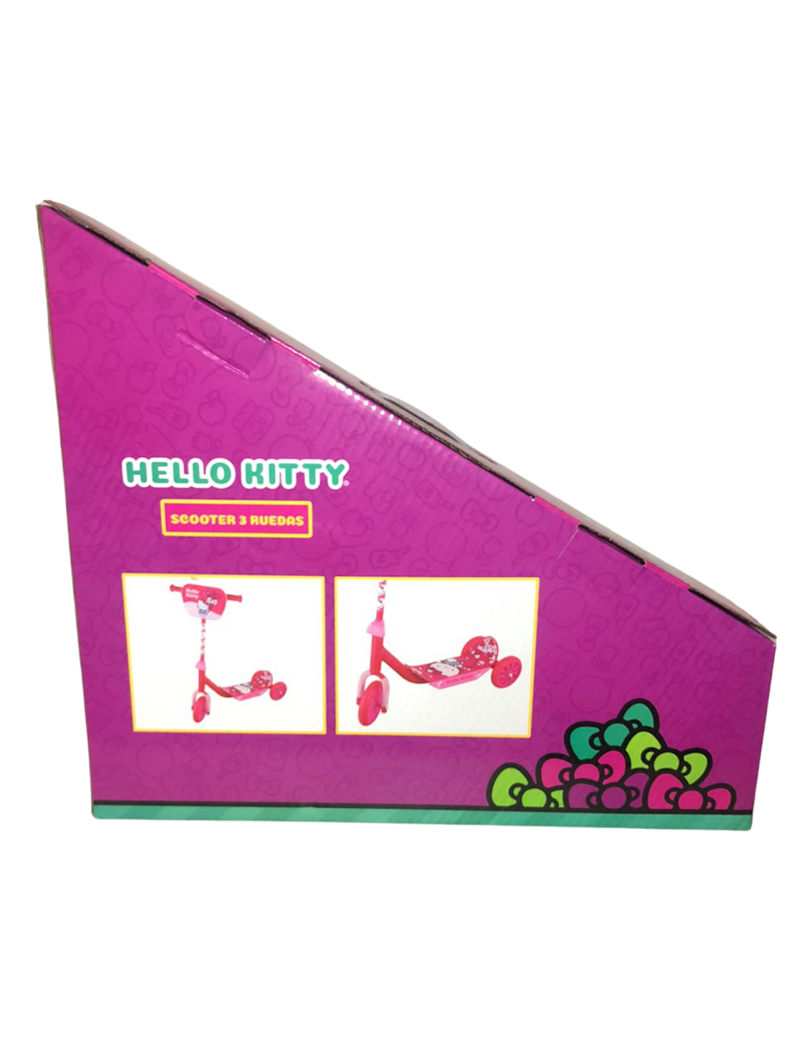 Scooter Patín Del Diablo Hello Kitty 3 Ruedas