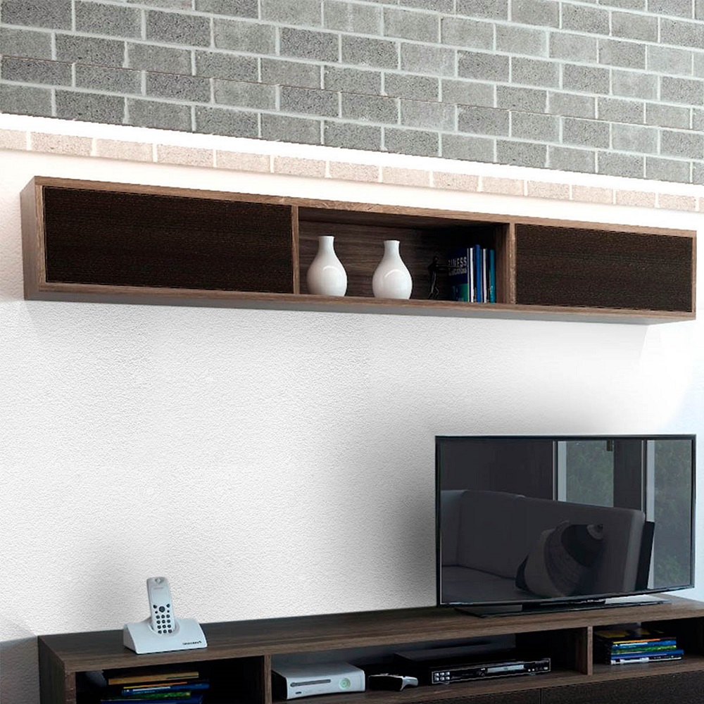 Modulo Armable Flotante P/Sala Bellagio Chocolate Excelsior