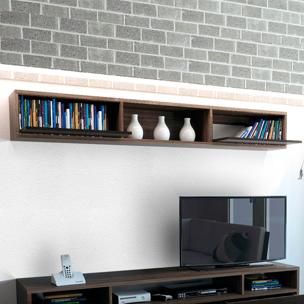 Modulo Armable Flotante P/Sala Bellagio Chocolate Excelsior