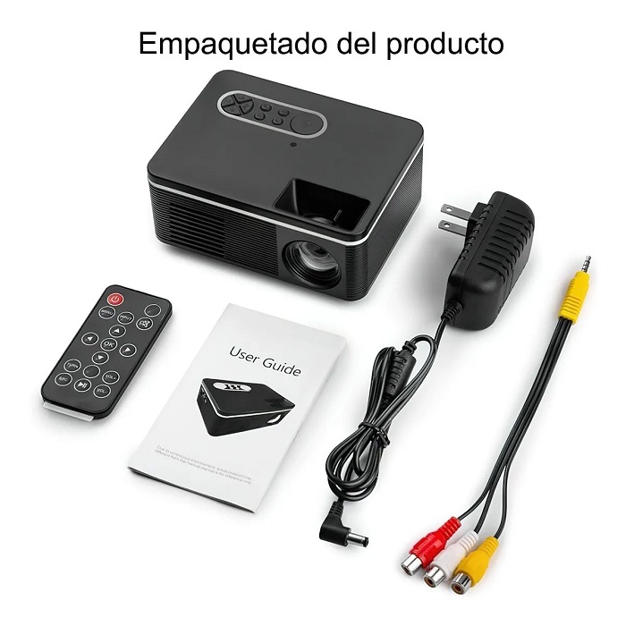 Proyector Profesional Portátil Led Hd 1080p Multipuerto 110v