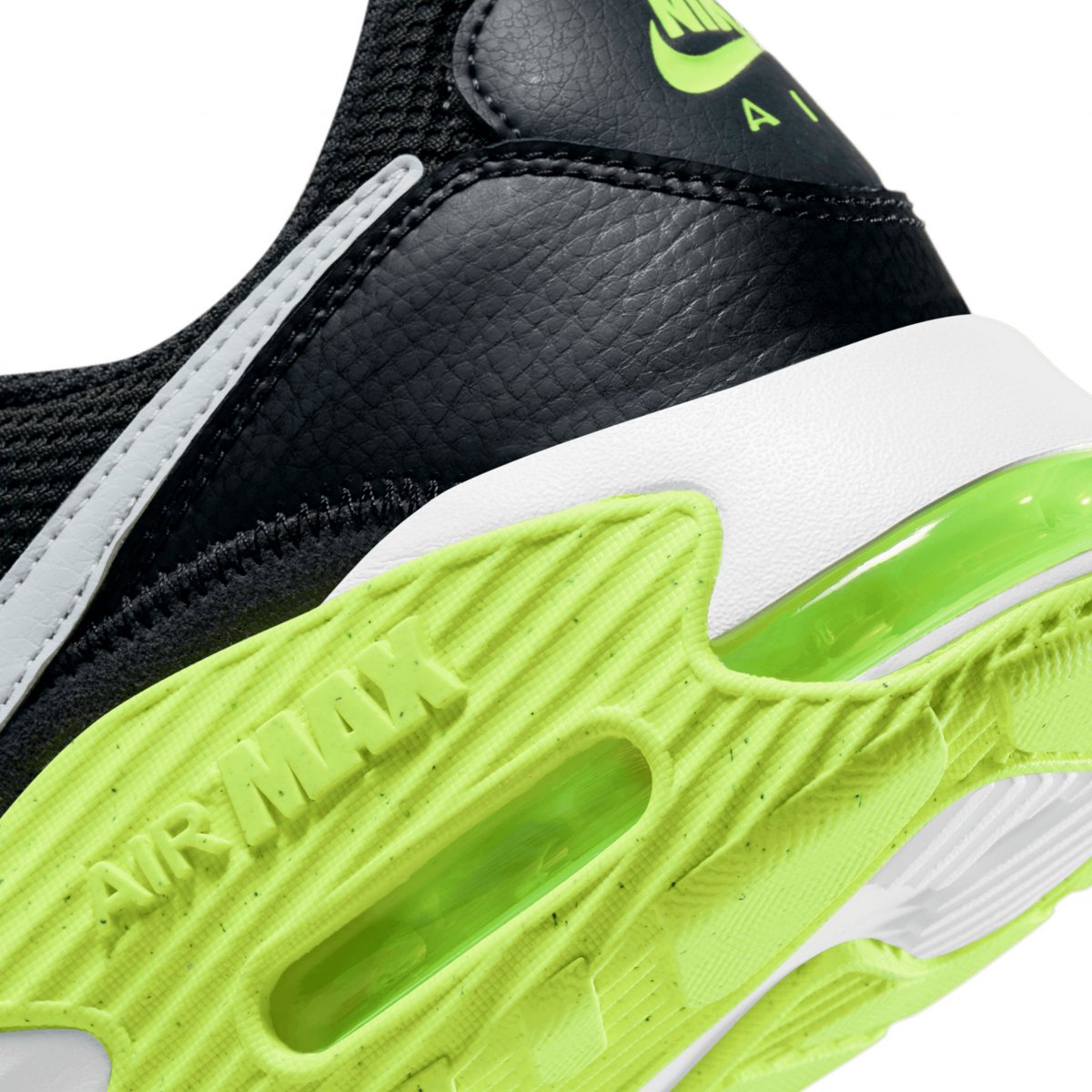 Tenis Nike Air Max Excee Negro Verde