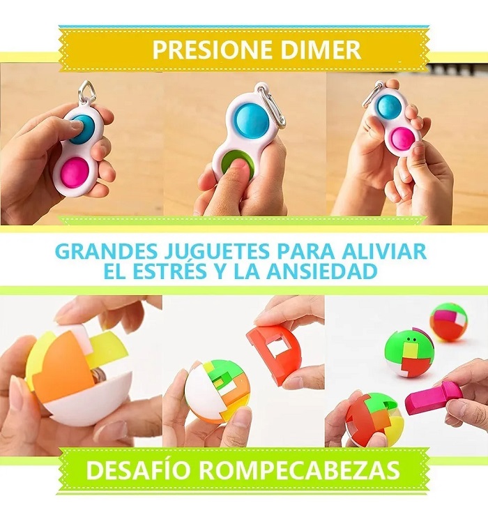 Juguete Antiestres 52 Piezas