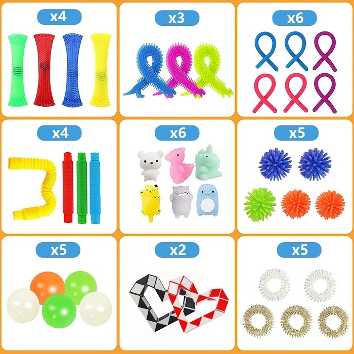 Juguete Antiestres 52 Piezas