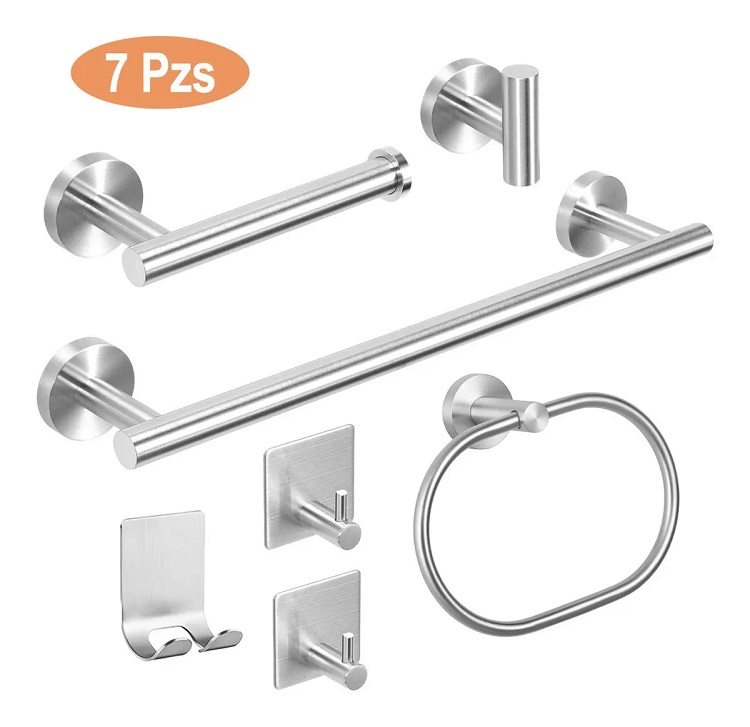 Juego Sets De Accesorios Para Baño 7 Pz