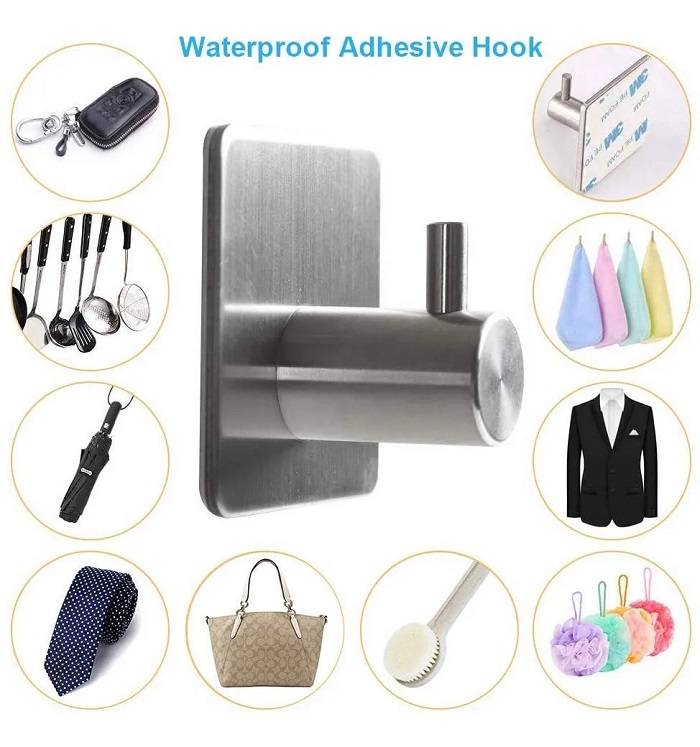 Juego De 5 Piezas De Accesorios De Baño De Acero Inoxidable