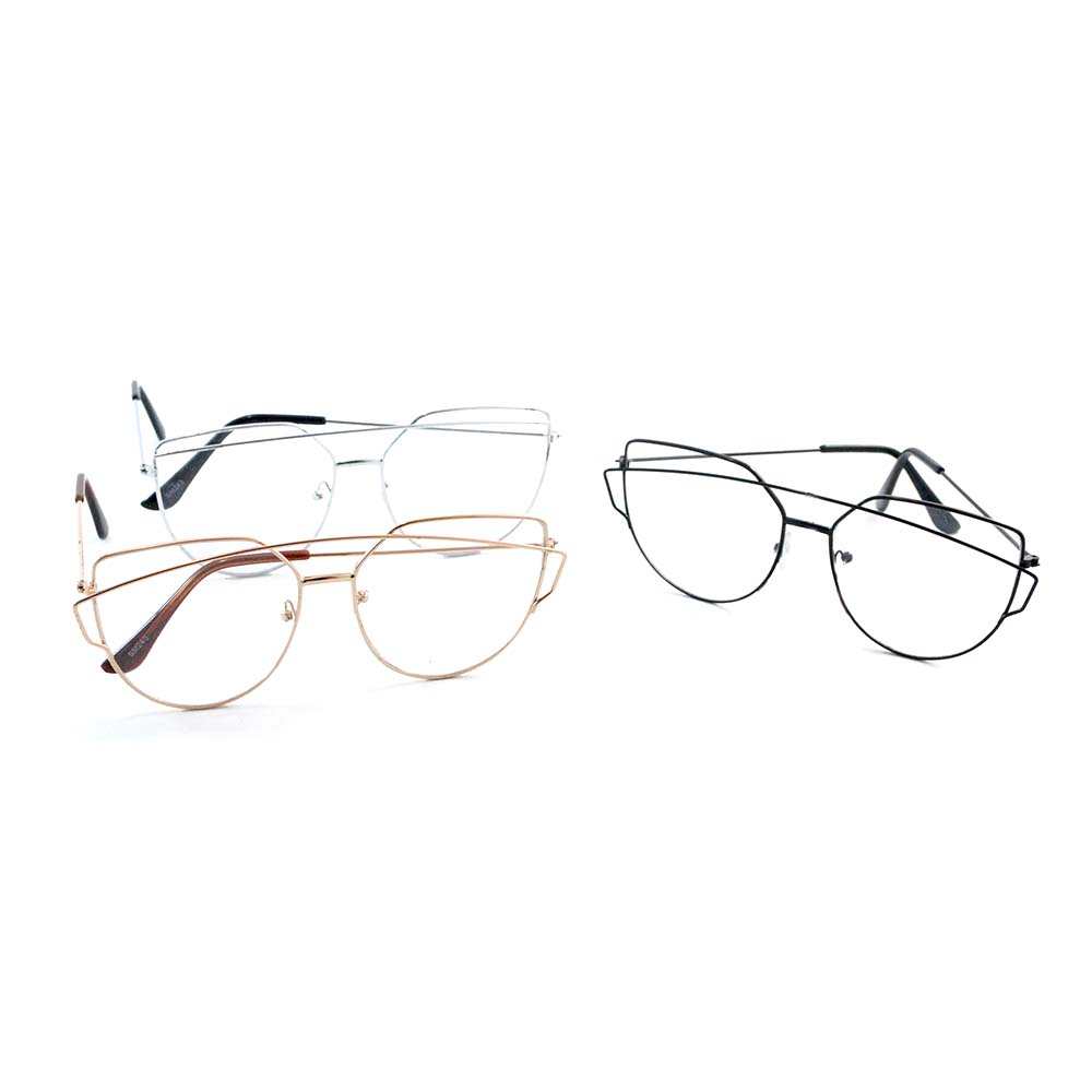 Lentes tipo cat eye - 12 piezas Mayoreo