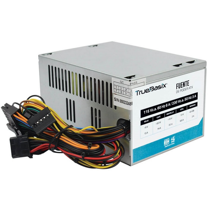 Fuente De Poder TrueBasix ATX 500W TB-05003