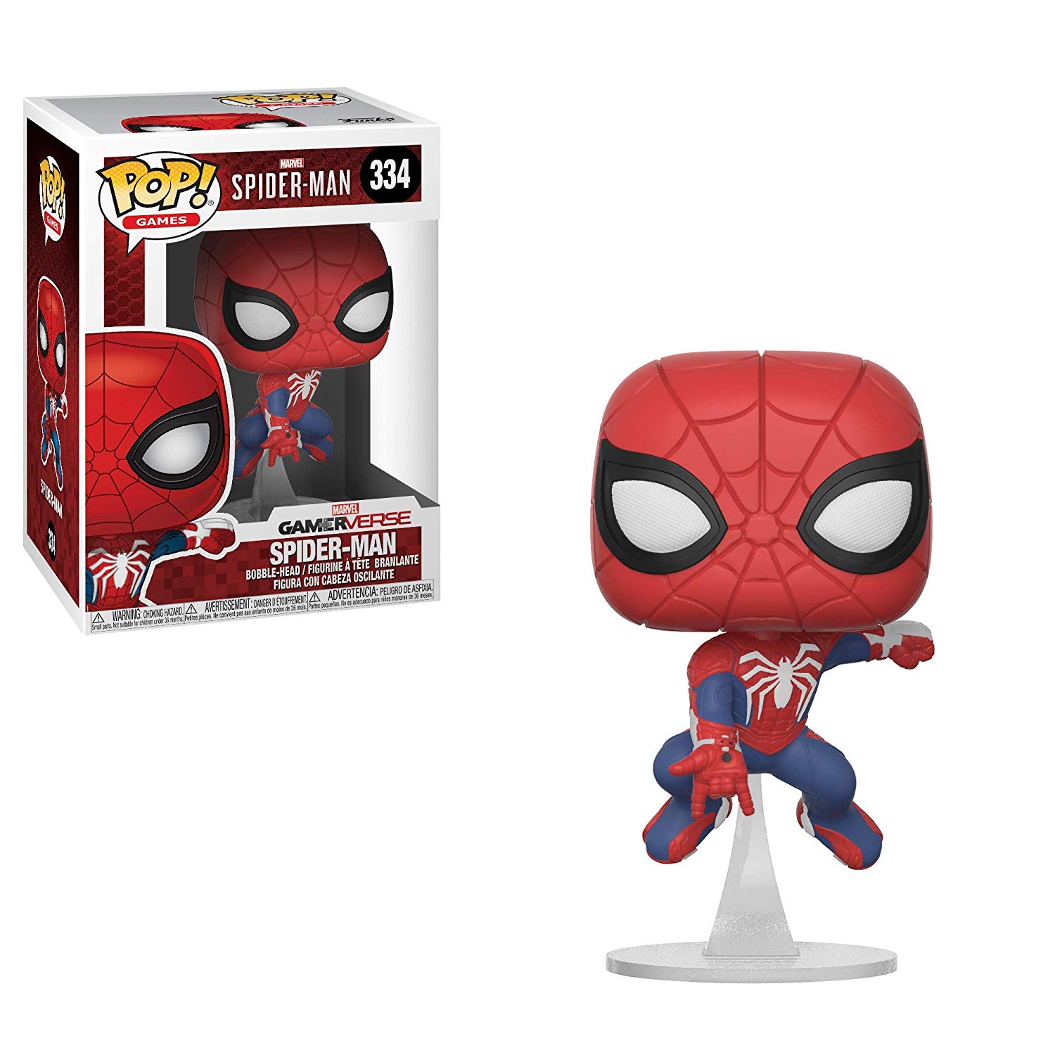 Funko Pop Spiderman 334 Gamerverse PS4 