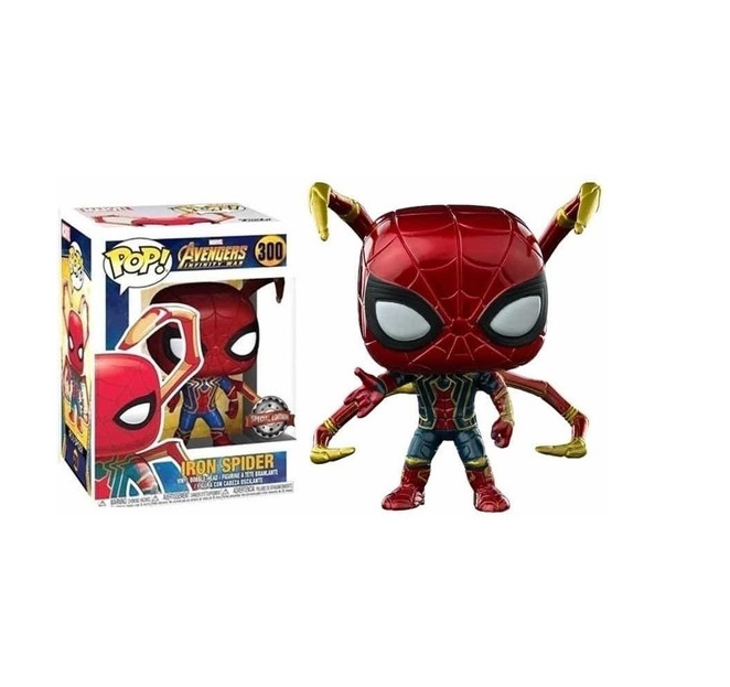 Funko Pop Iron Spider 300 Infinity War Edición Especial