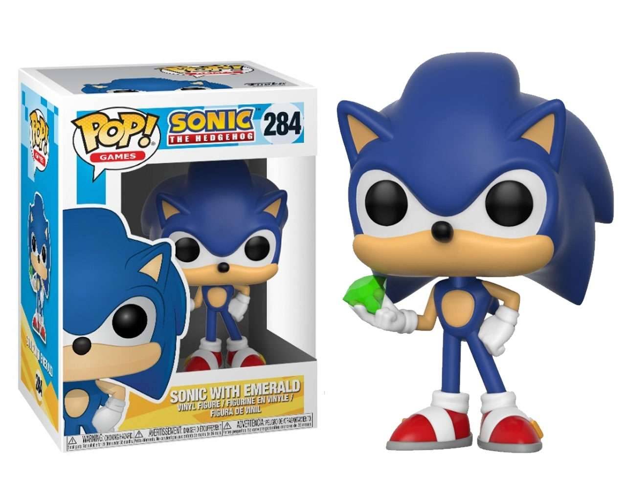 Funko Pop Sonic with Emerald Sonic La Pelicula