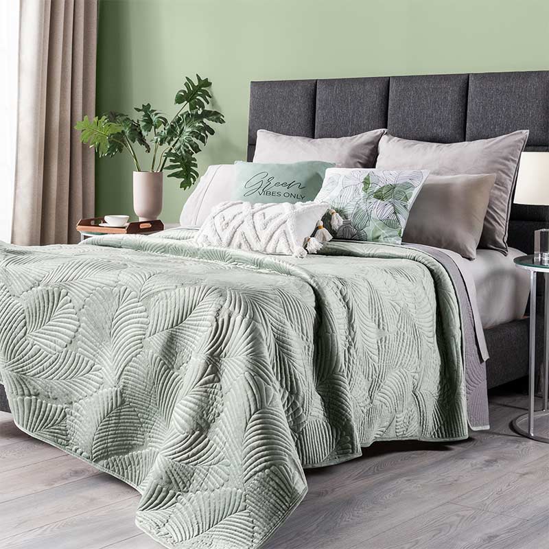 Edredón Voga Verde Matrimonial XL - Vianney 