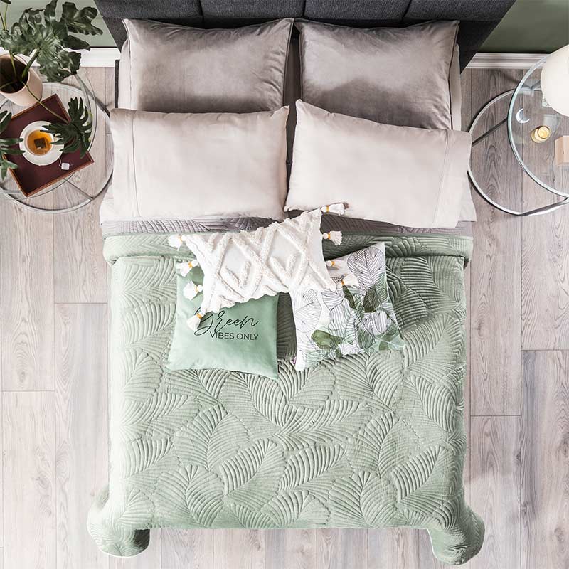 Edredón Voga Verde Matrimonial XL - Vianney 