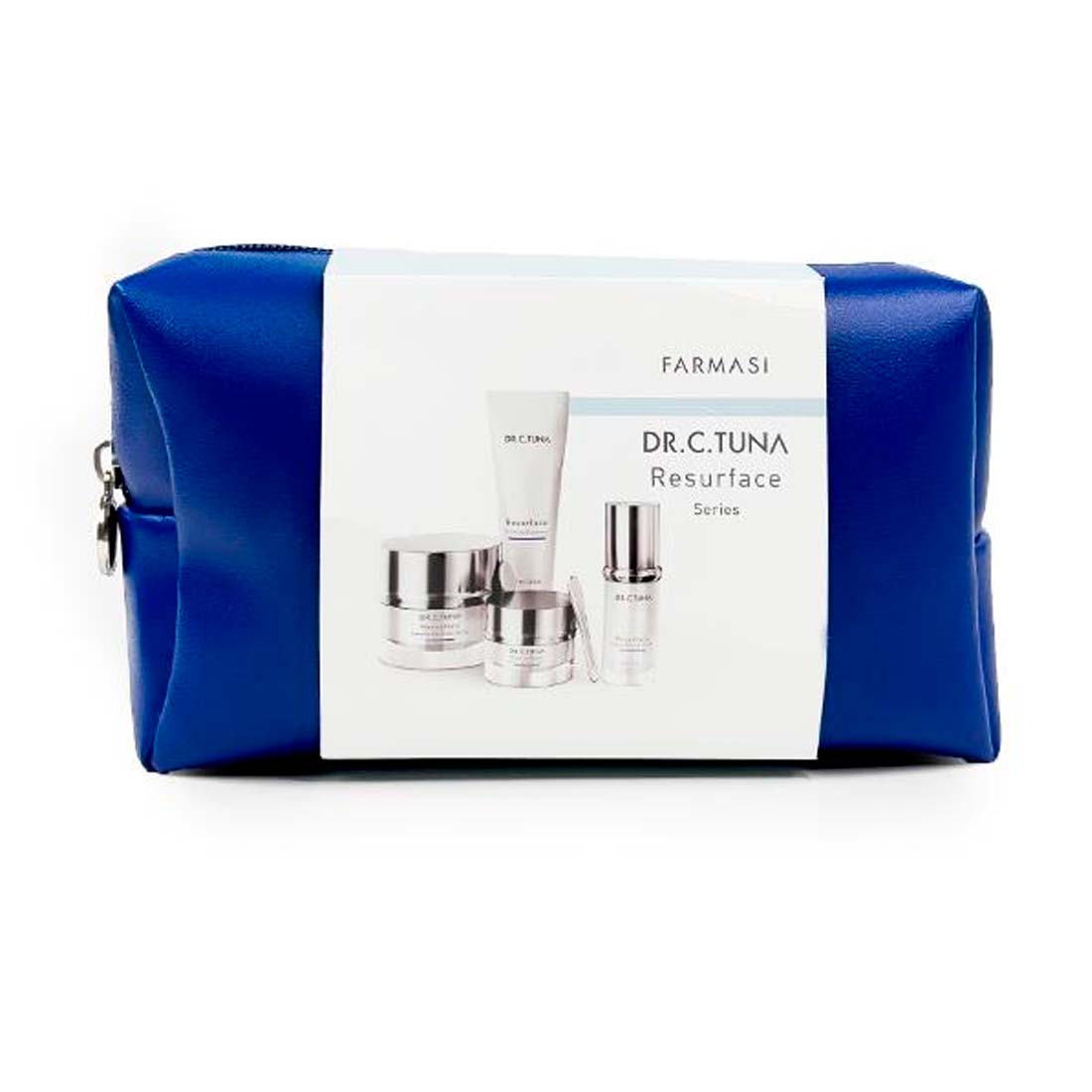 Set Farmasi Dr. C. Tuna Resurface rellena las Líneas Finas y las Arrugas con Cosmetiquera