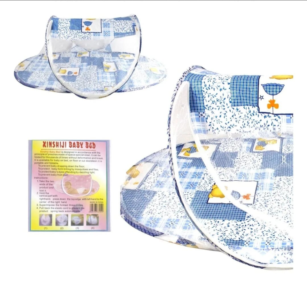 Moisés Plegable Portátil Cuna Mosquitero Para Bebe Corral