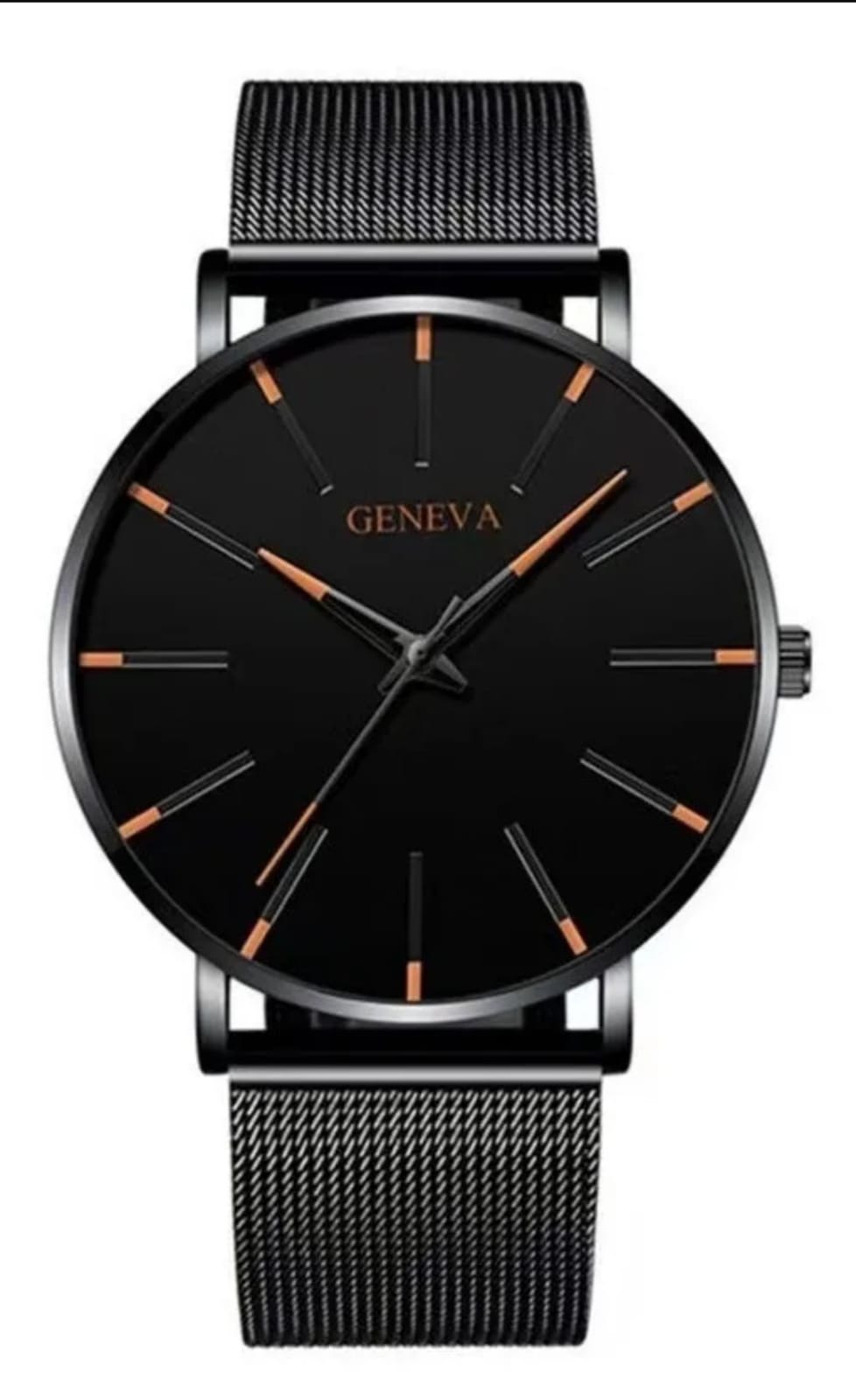 Reloj Geneva Caballero Lujo Hombre Diseño Ejecutivo Premium