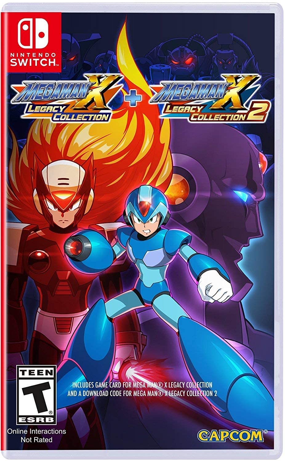 MEGA MAN X LEGACY COLLECTION 1 + 2.-NSW