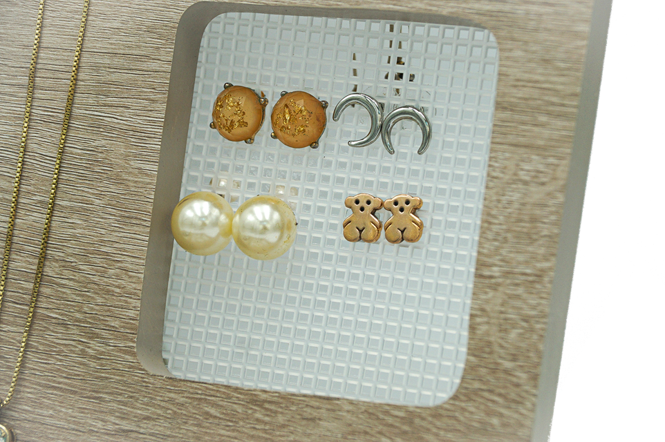 Namore Regalo para Mujer, Mamá, Organizador para Buró y Escritorio para Celular Aretes Collares Relojes Monedas y más..
