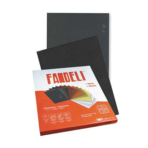 Lijas De Agua A-99 Grado 400 Marca Fandeli Paquete 50 Pz 00042