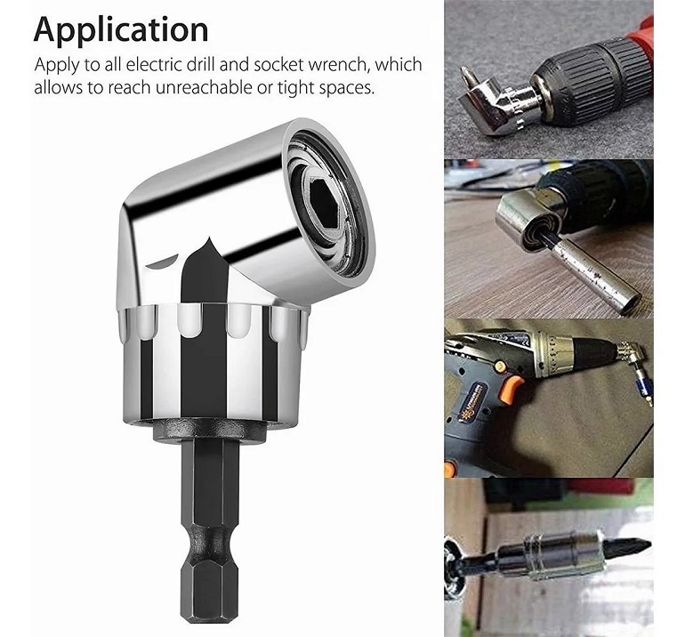 Juego De Destornillador De Ángulo Recto 105 Grados Taladro
