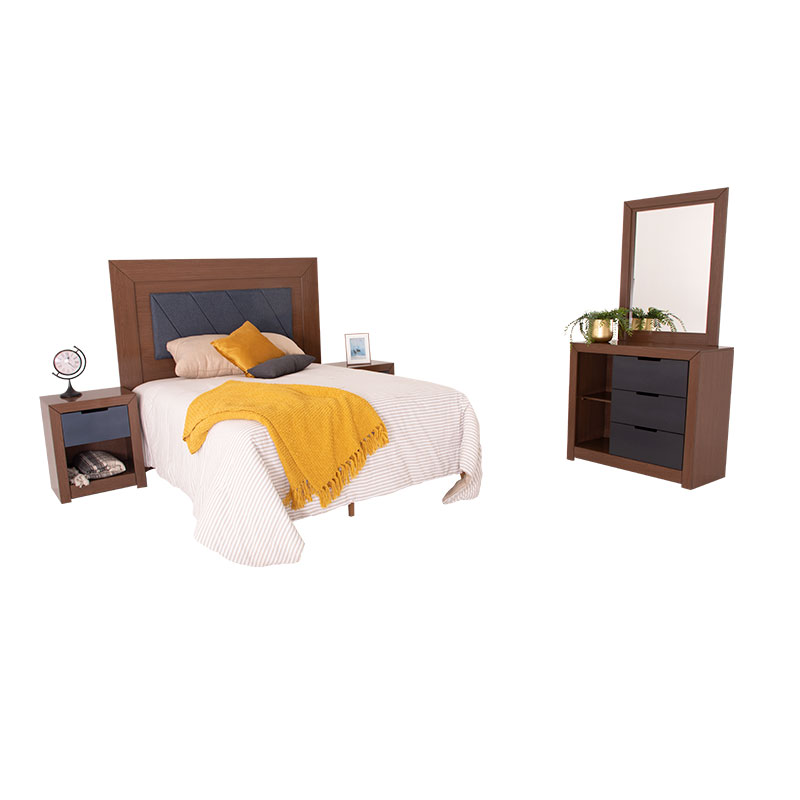 RECÁMARA AMBER QUEEN SIZE 5 PIEZAS-ENTREGA ÚNICAMENTE EN CDMX, QUERÉTARO, PACHUCA, TOLUCA Y SUS ÁREAS METROPOLITANAS