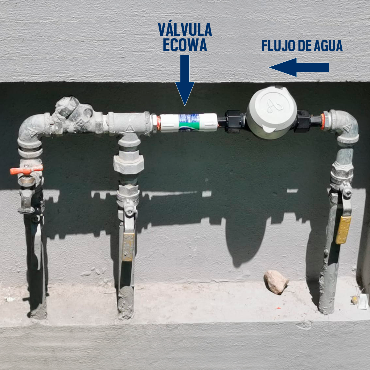 Válvula Ahorradora 1/2" Ecowa Air Retention