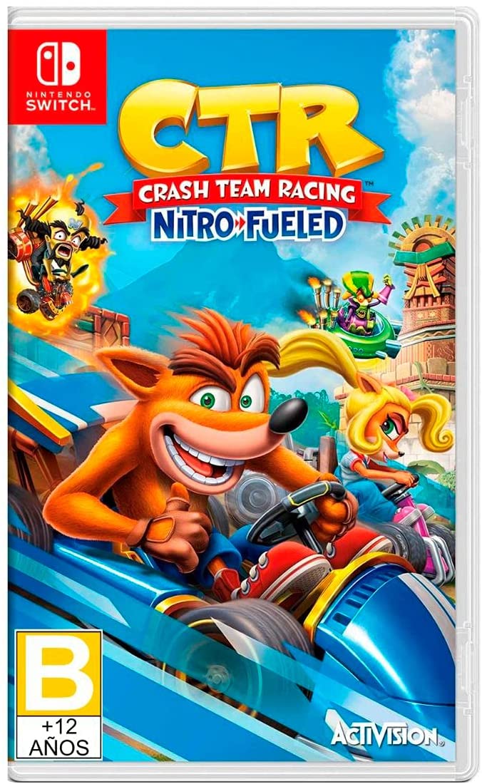 Nintendo Switch Juego Crash Team Racing Nitro Fueled