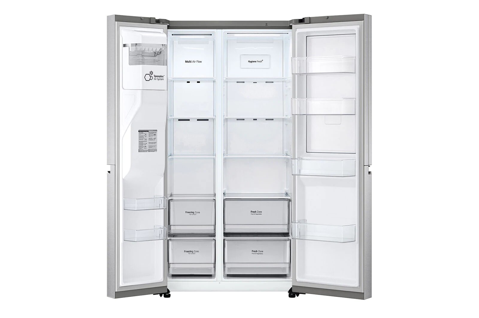 Refrigerador LG VS27JS Duplex 2 Puertas Fabrica de Hielo Acero Inoxidable 