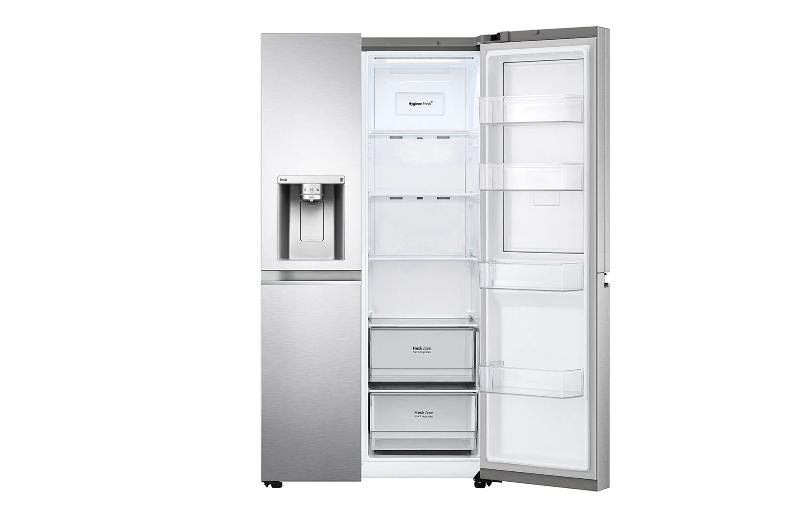 Refrigerador LG VS27JS Duplex 2 Puertas Fabrica de Hielo Acero Inoxidable 
