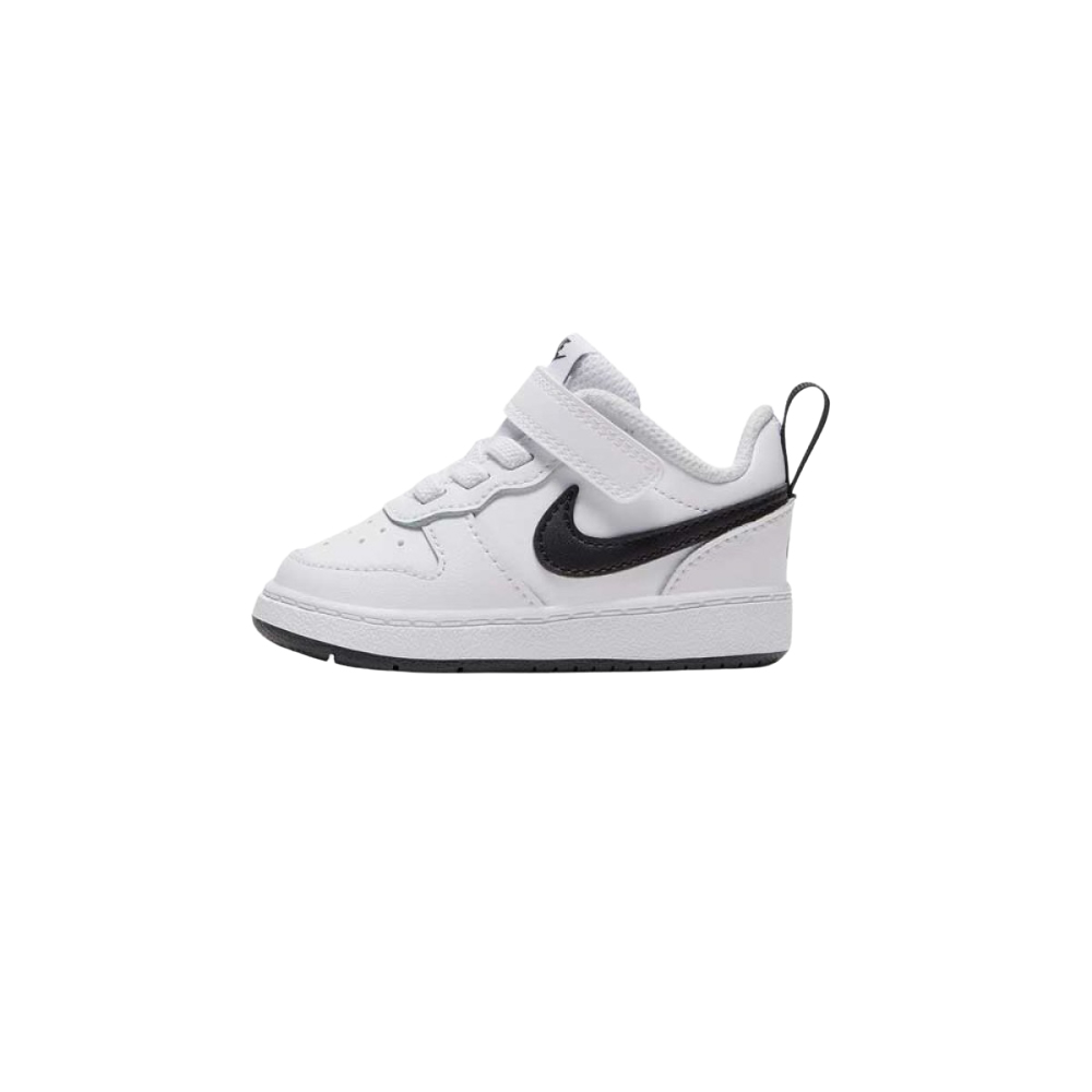 Tenis Nike Court Borough Low 2 color blanco para niño - BQ5453-104