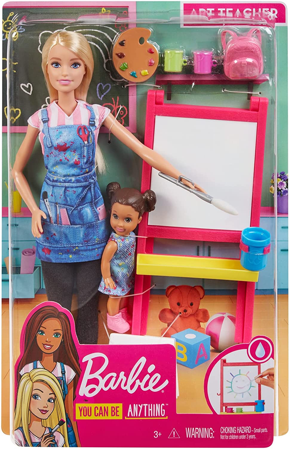 BARBIE Profesora  Maestra de Arte