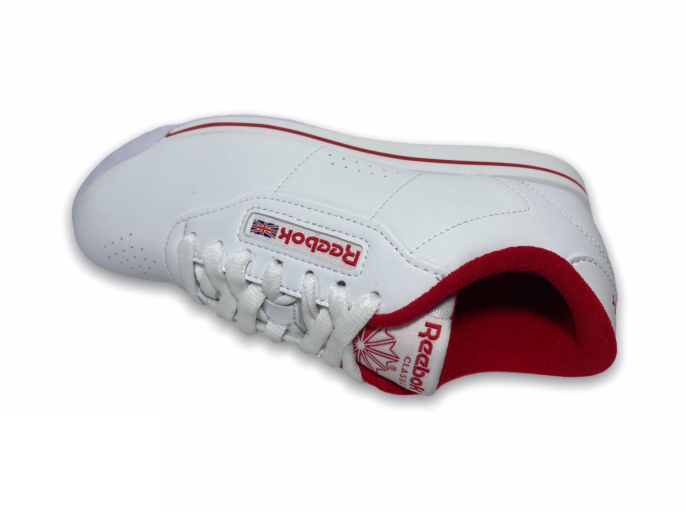 Tenis Reebok Princess Blanco con Rojo