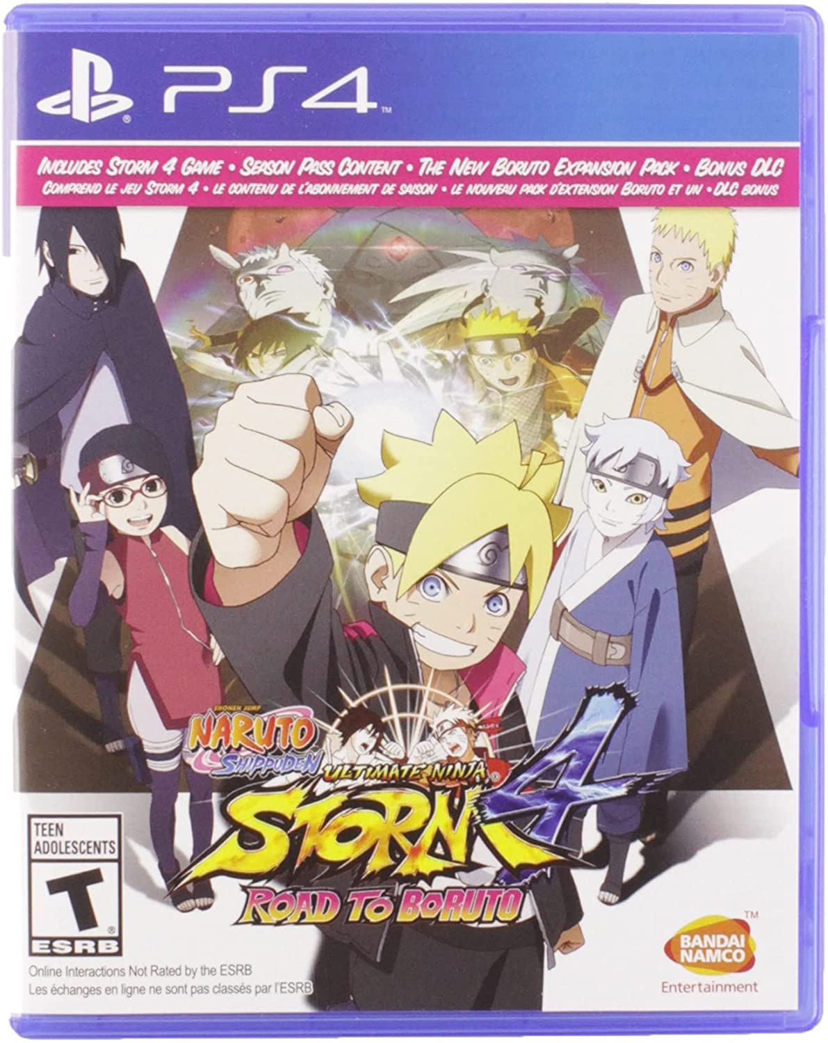  PS4 Juego Naruto Shippuden Ultimate Ninja Storm 4 Road to Boruto PlayStation 4