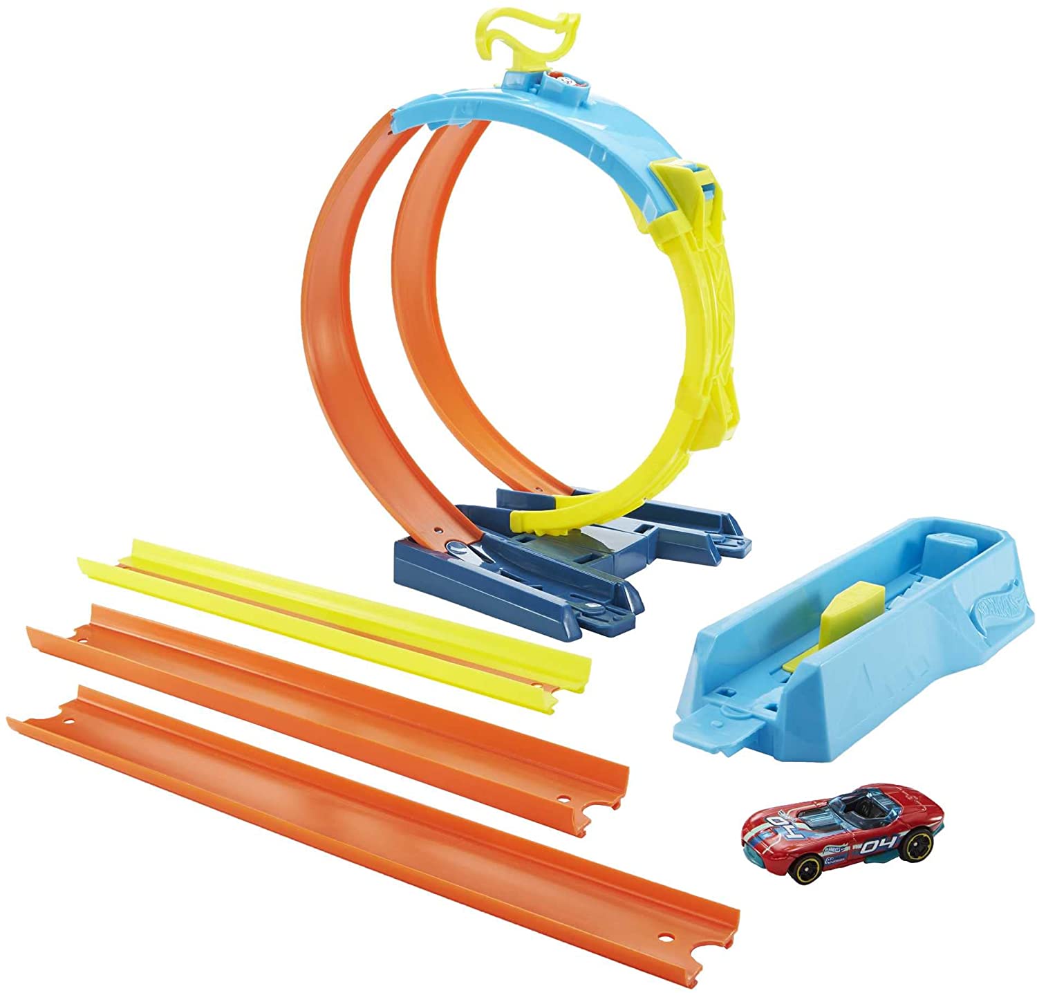 Hot Wheels Track Builder Paquete doble Loop