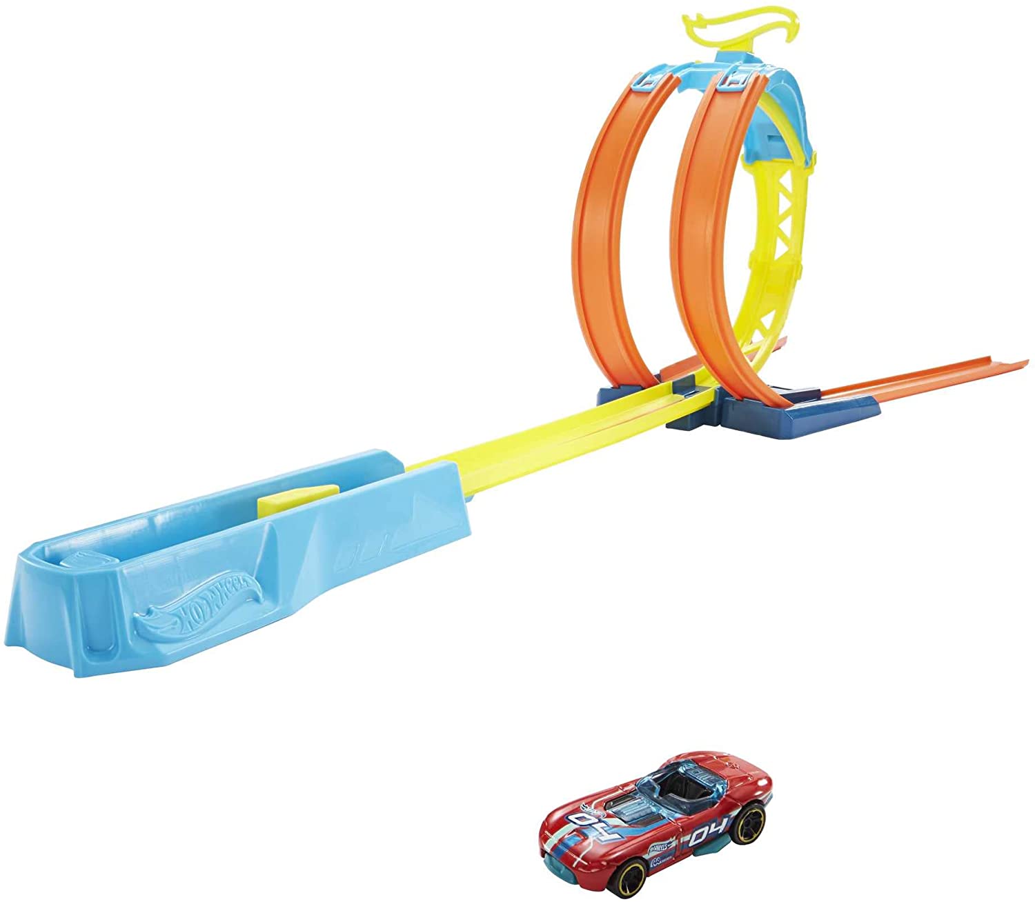 Hot Wheels Track Builder Paquete doble Loop