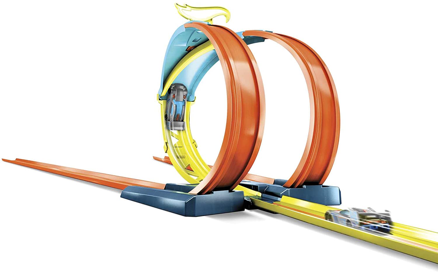 Hot Wheels Track Builder Paquete doble Loop