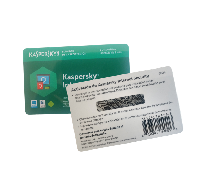 Kaspersky Internet Security 1 dispositivo, 1 año 
