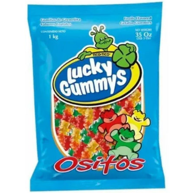 LUCKY GUMMYS OSITOS 1KG.