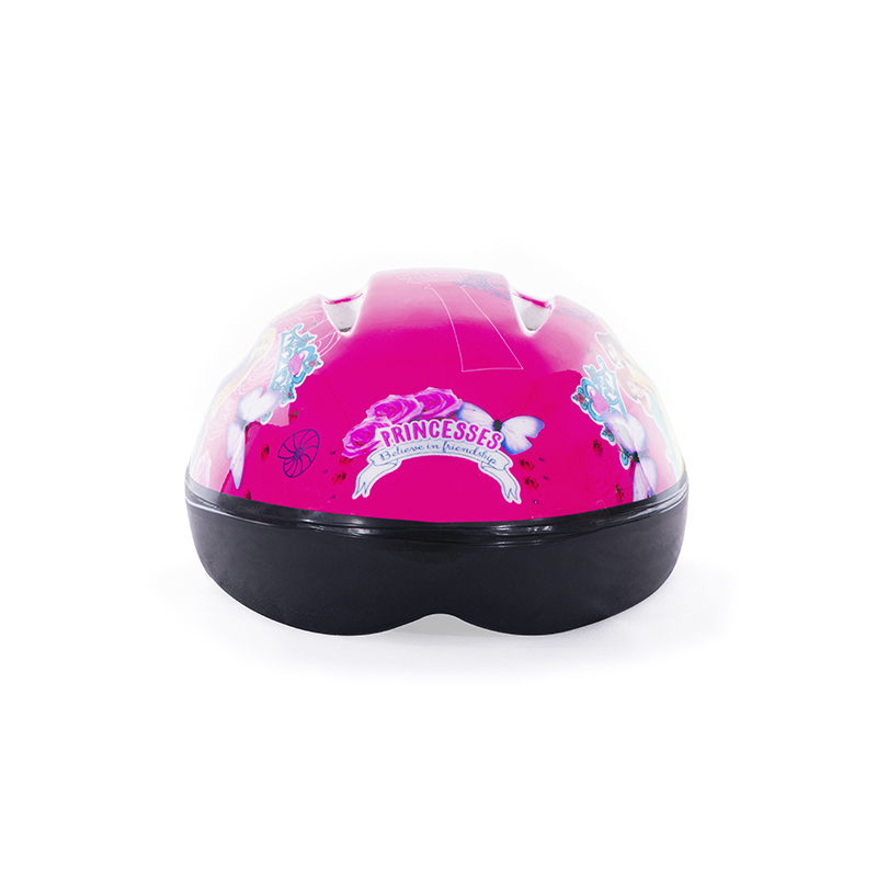 Casco Protección Infantil Bicicleta Rodada 12 Princesas