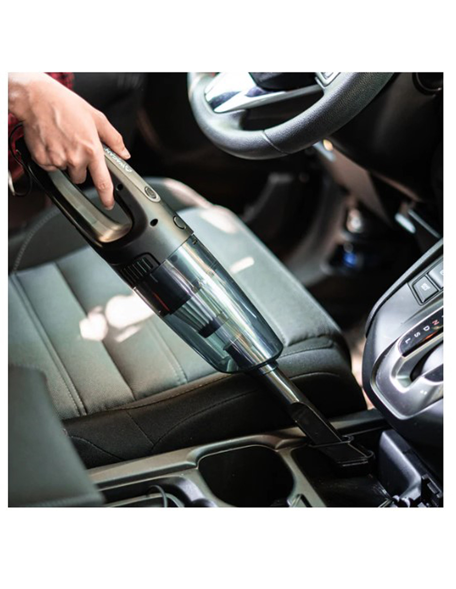 Aspiradora con filtro lavable y extraíble para automóvil Wagan Tech 7202