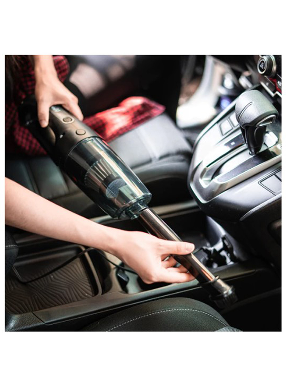 Aspiradora con filtro lavable y extraíble para automóvil Wagan Tech 7202